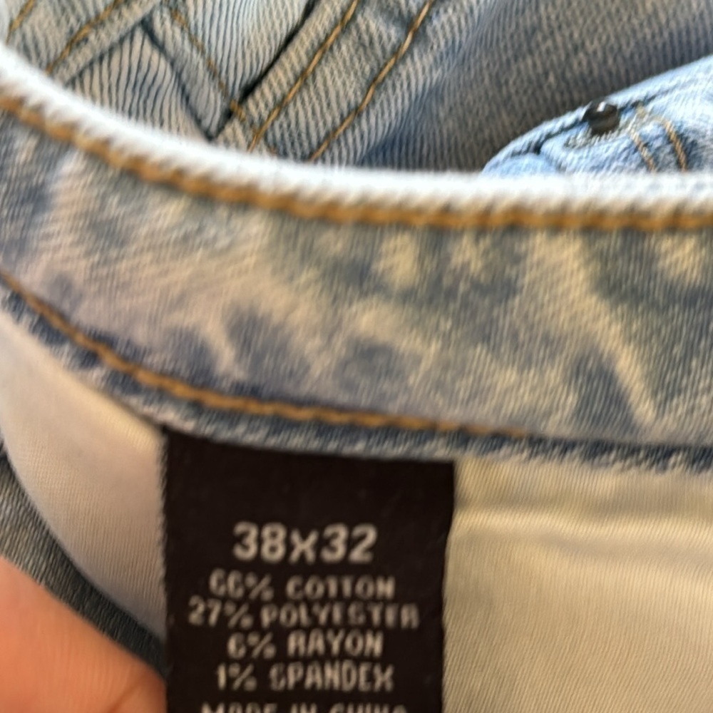 38X32 Smoke and ash straight leg jeans - Picture 7 of 10